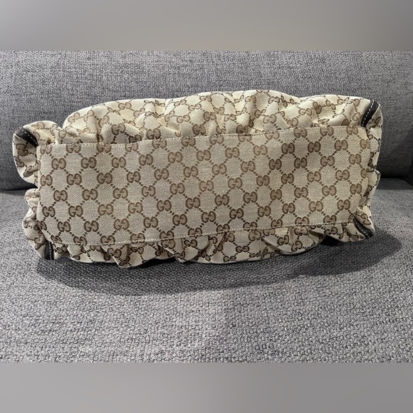 Authentic Gucci Abbey GG Monogram Shoulder Bag - Picture 6 of 16